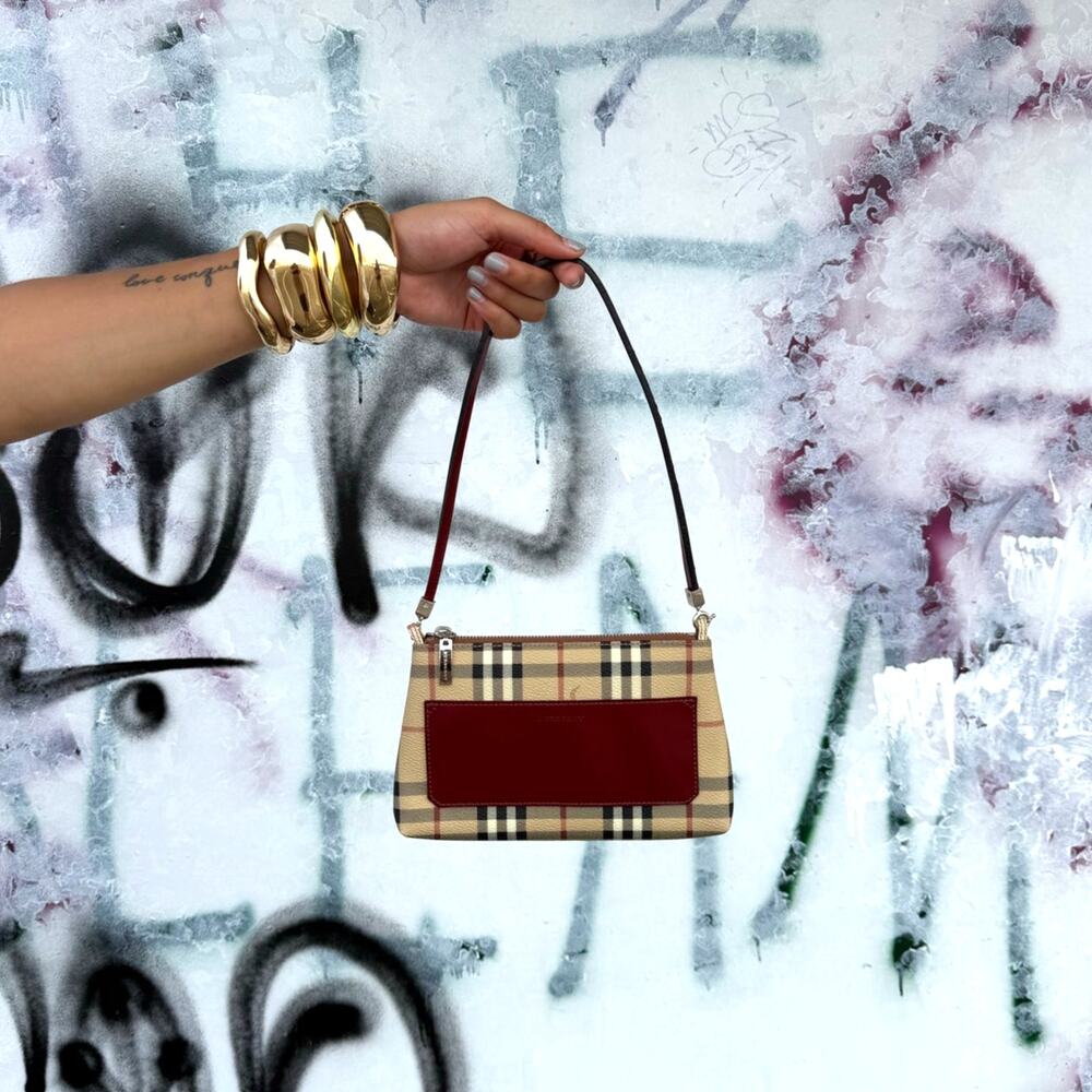 Burberry Nova Check Accessory Pouch